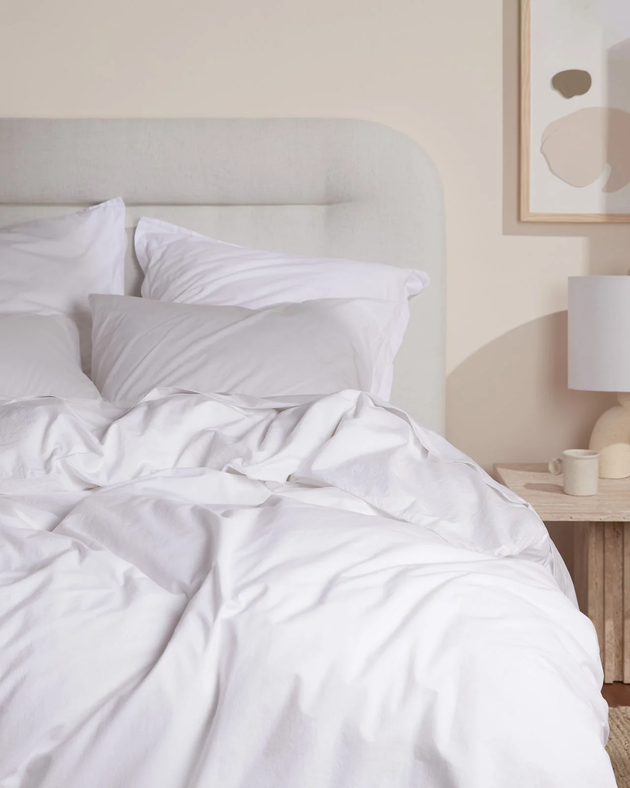 Brushed Cotton Bundle - White F/Q - Image 2