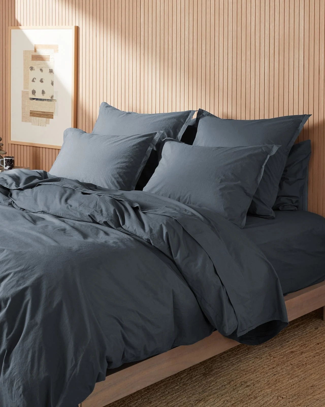 Brushed Cotton Sheet Set - Dusk TW/XL - Image 2