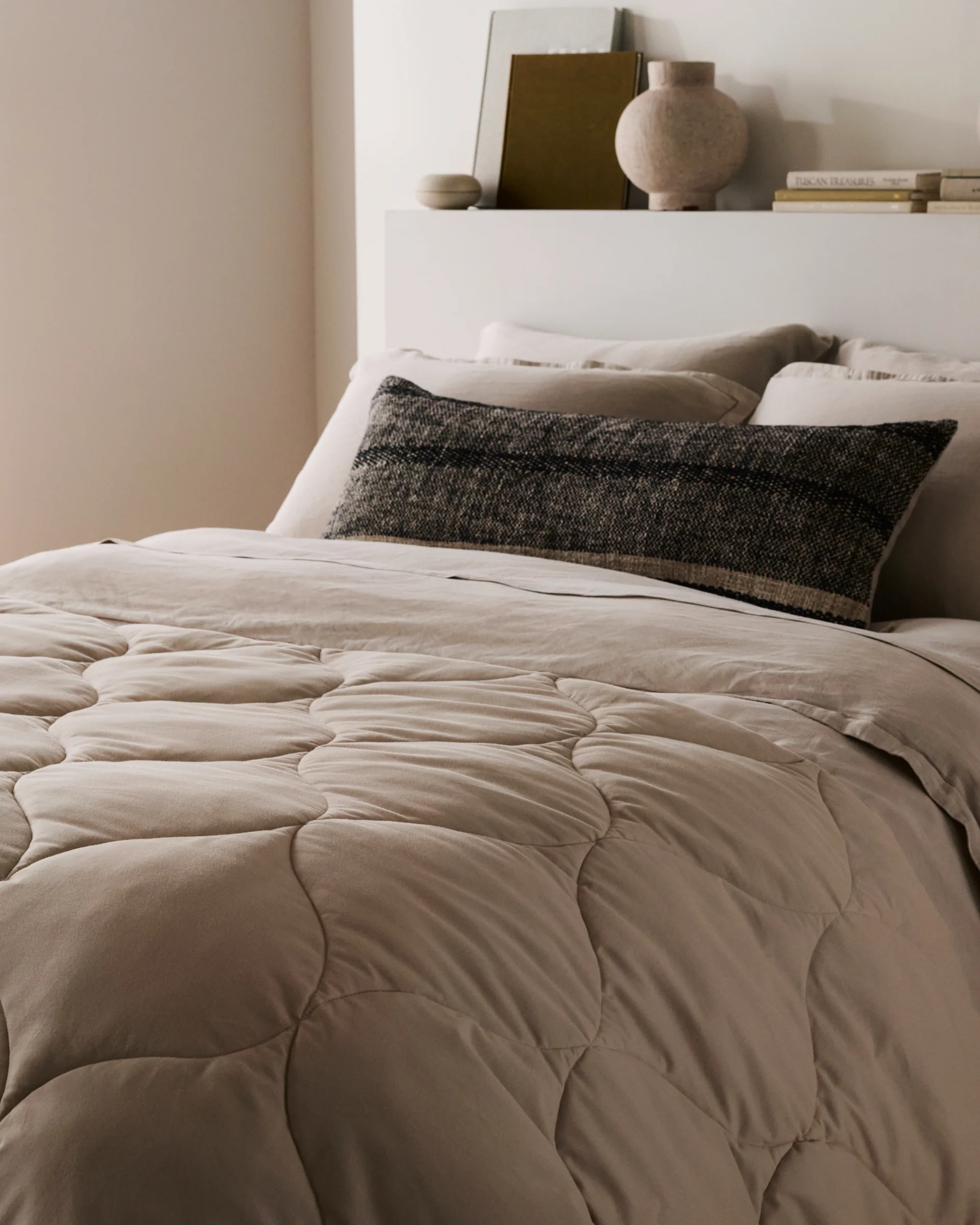 Cotton Drift Comforter (Bone) - Image 2