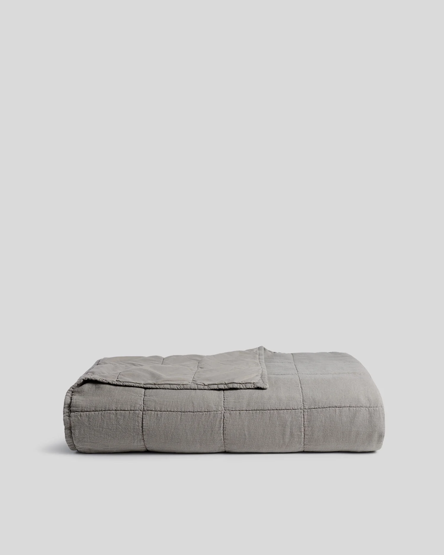 Linen Box Quilt (Pebble)