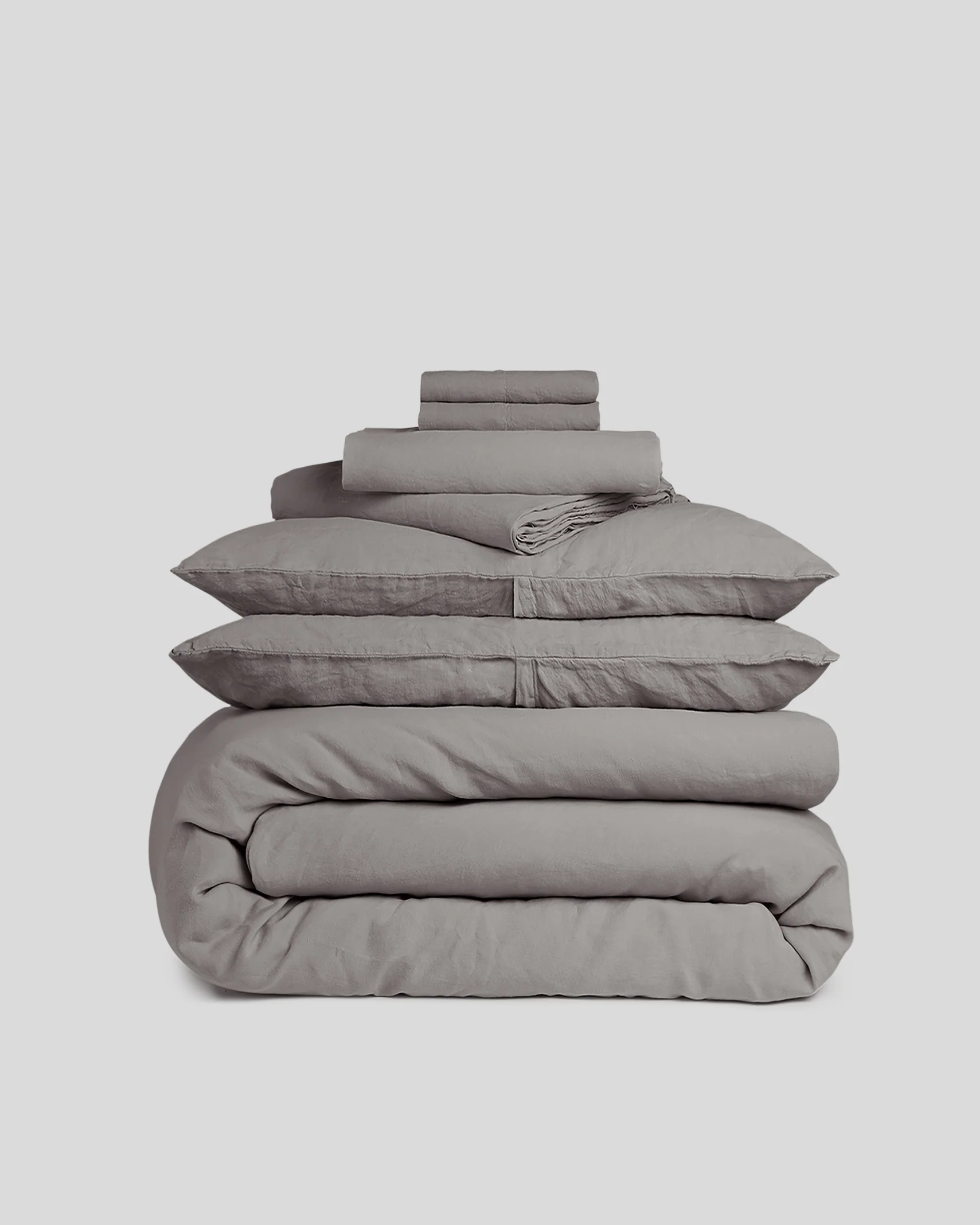 Linen Bundle - Pebble K/CK