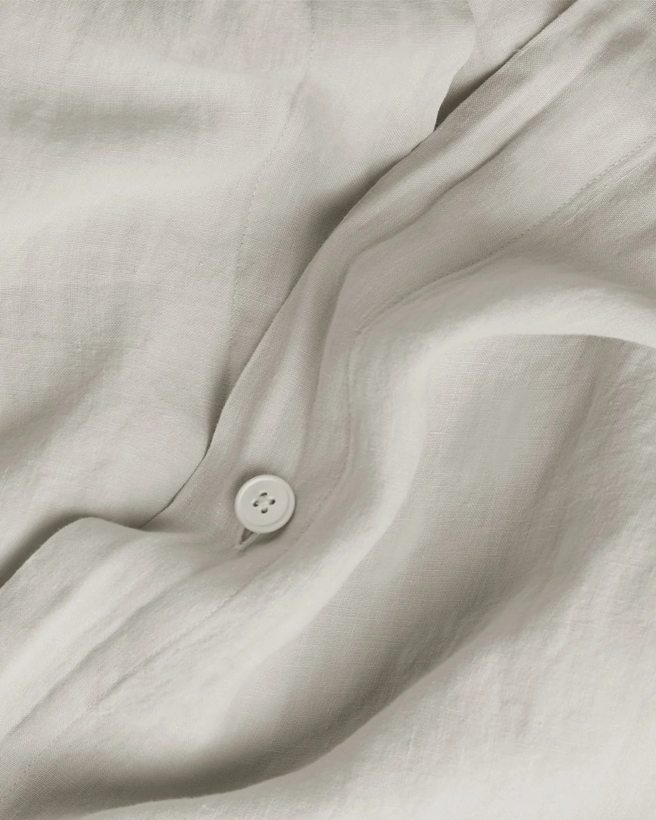 Linen Duvet Cover Set - Bone F/Q - Image 3