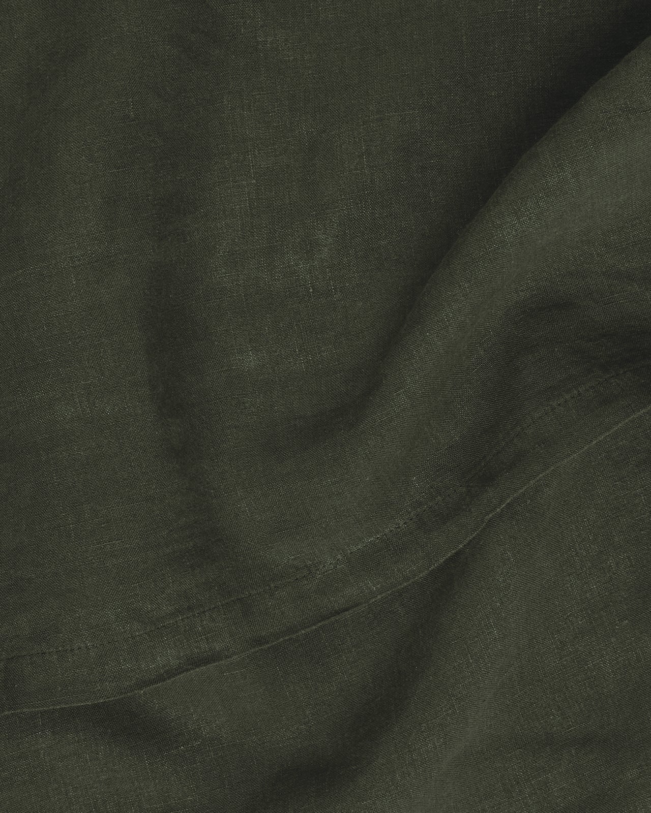 Linen Sham Set (Evergreen) - Image 3