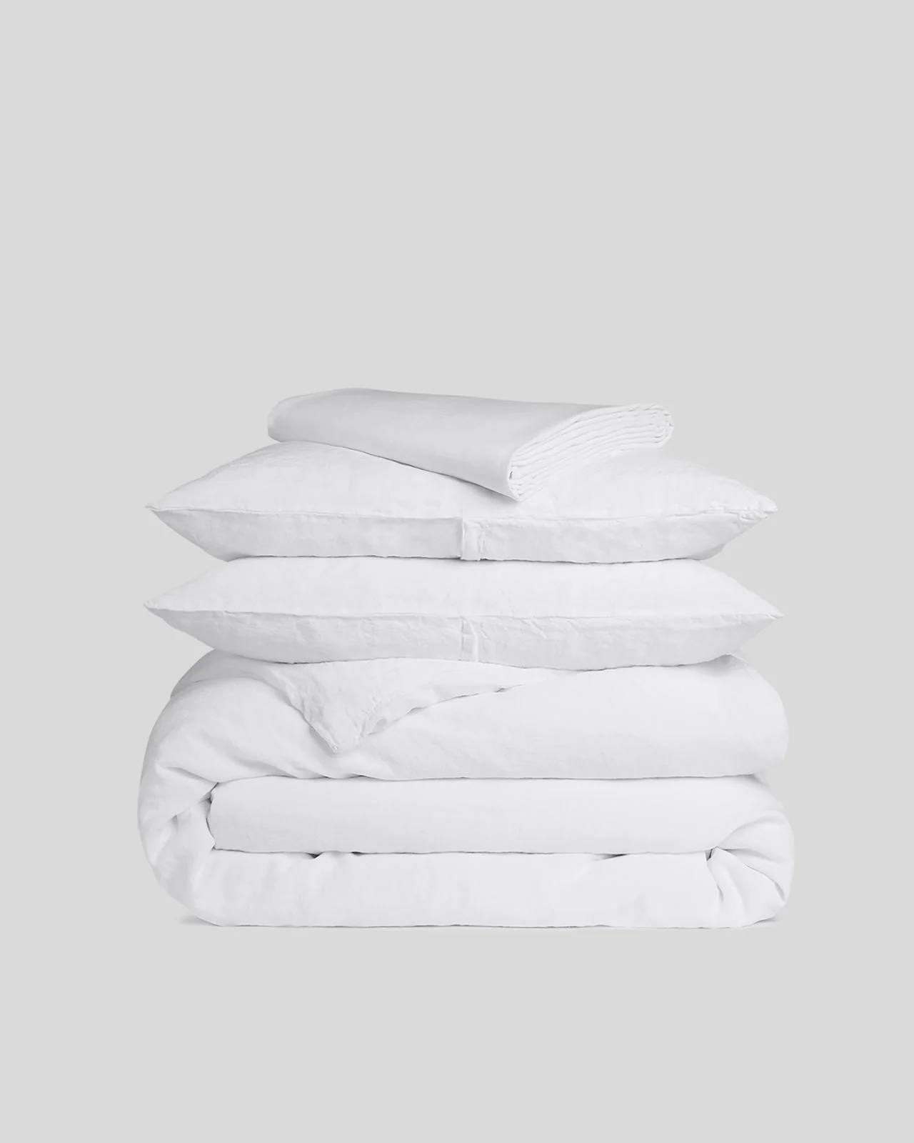 Linen Venice Set - White F/Q