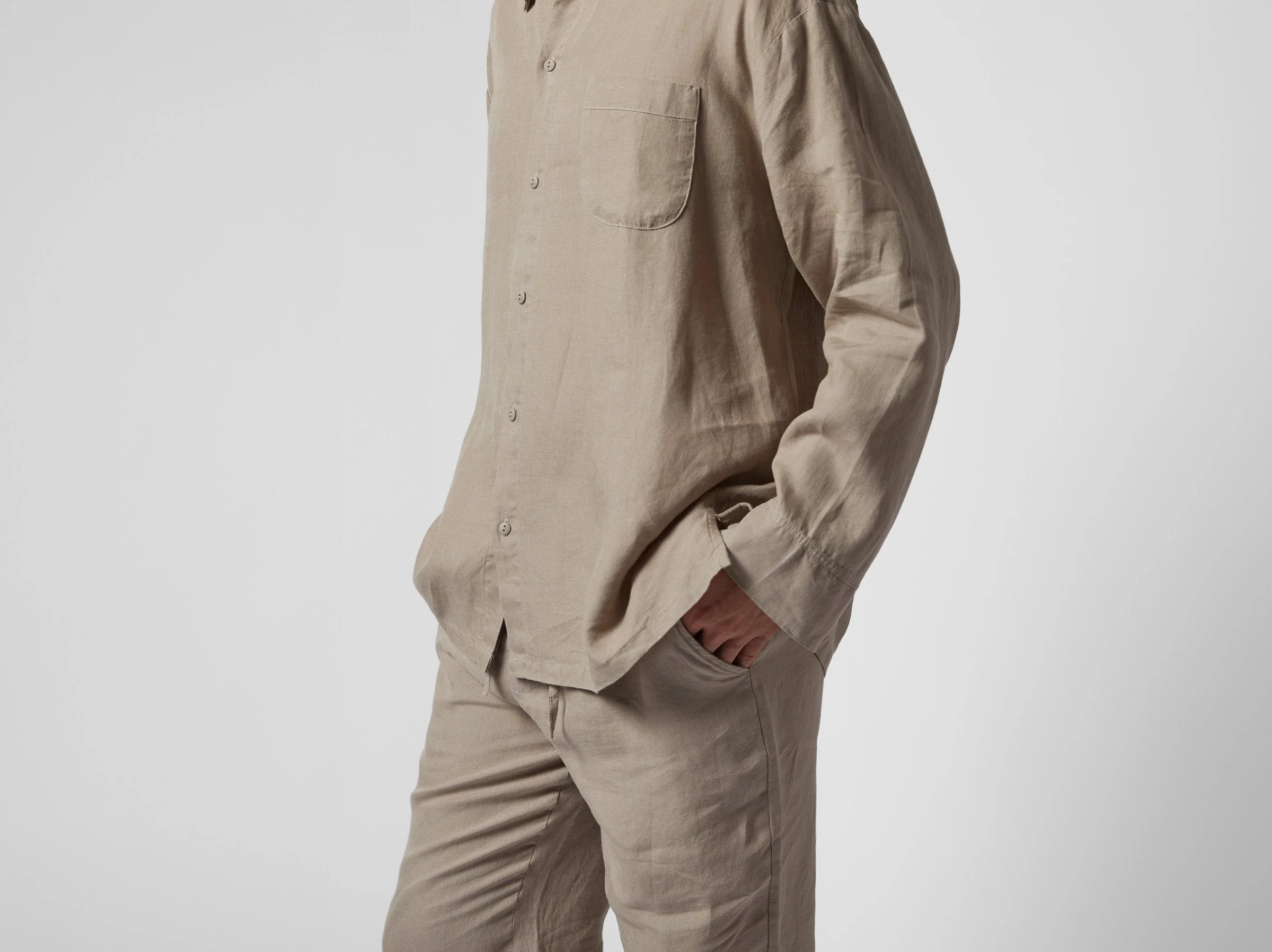 Men's Linen Top - FINAL SALE - Image 5