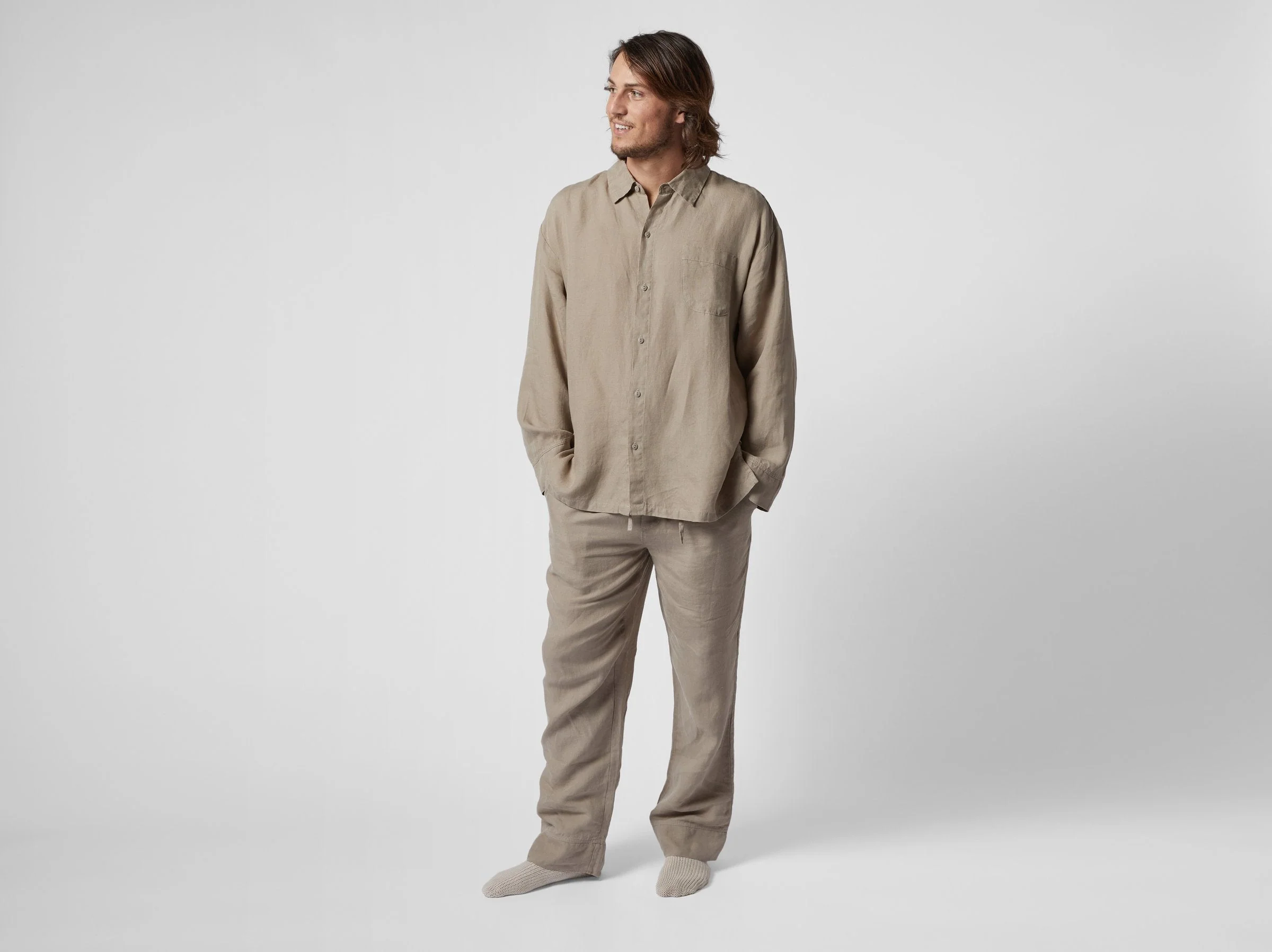 Men's Linen Top - FINAL SALE - Image 6