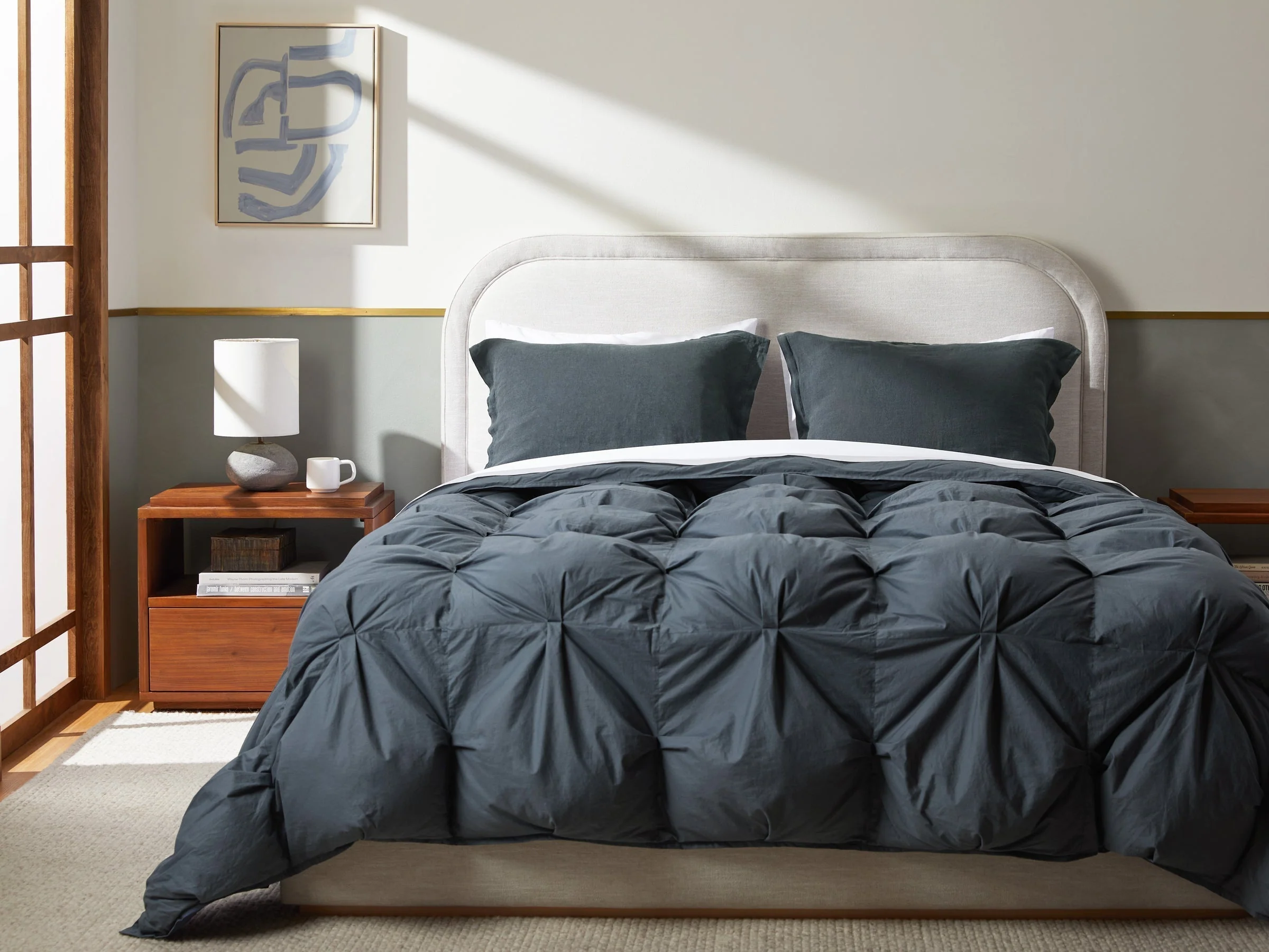 Organic Cotton Puff Comforter (Dusk) - Image 2