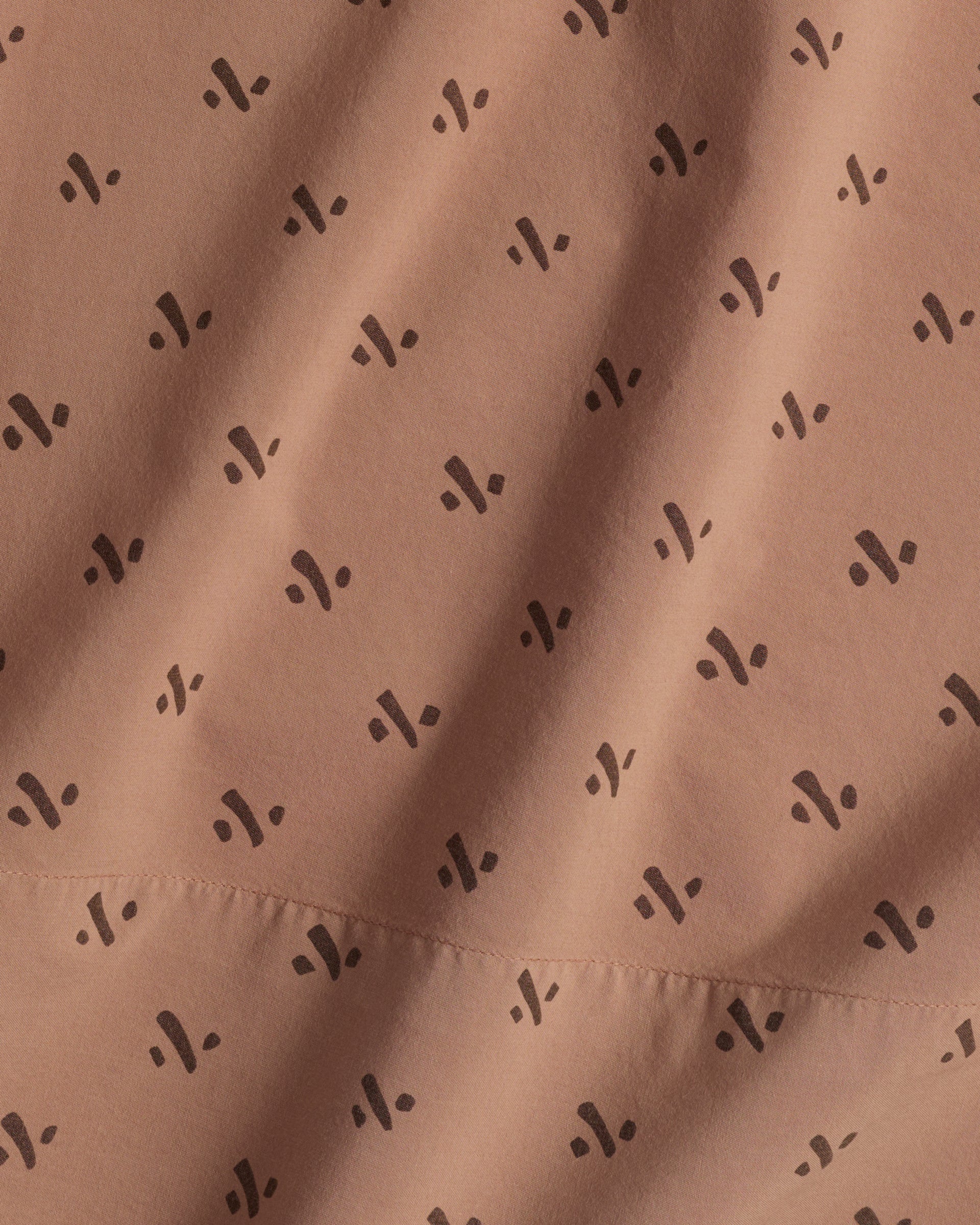 Overdyed Vintage Print Pillowcase Set (Adobe) - Image 3
