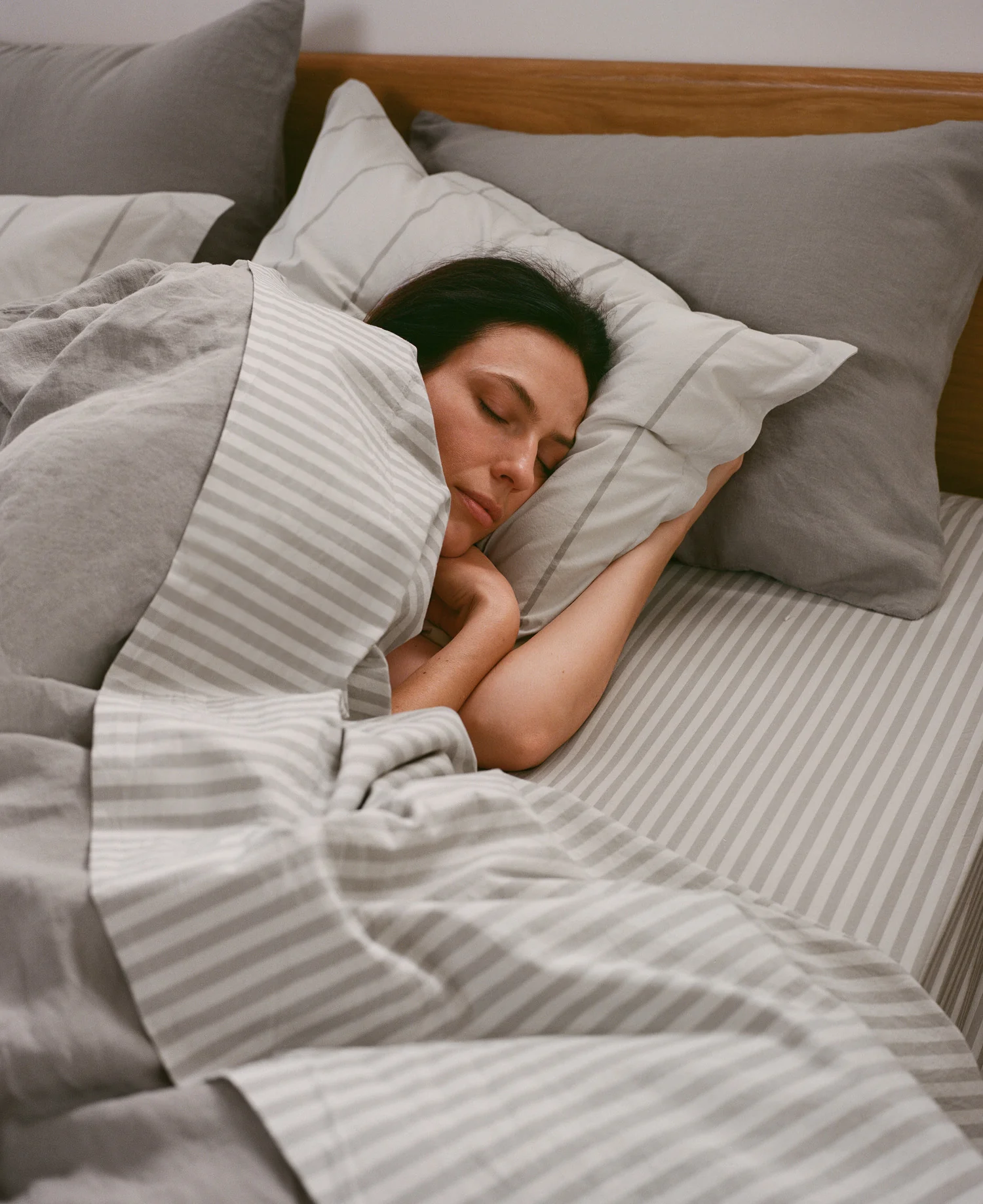 Percale Bundle - Pebble Stripe F/Q - Image 5