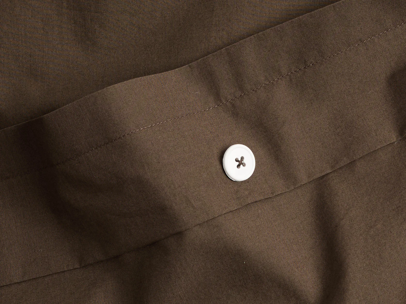 Percale Duvet Cover (Java) - Image 3