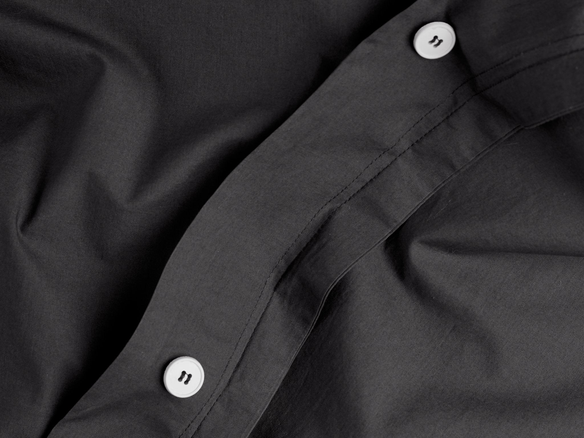 Percale Duvet Cover (Slate) - Image 3