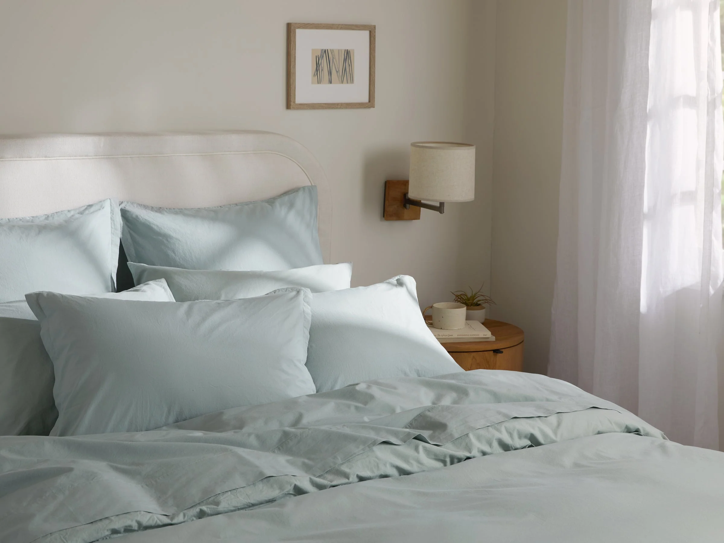 Percale Pillowcase Set - FINAL SALE (Spa) - Image 5