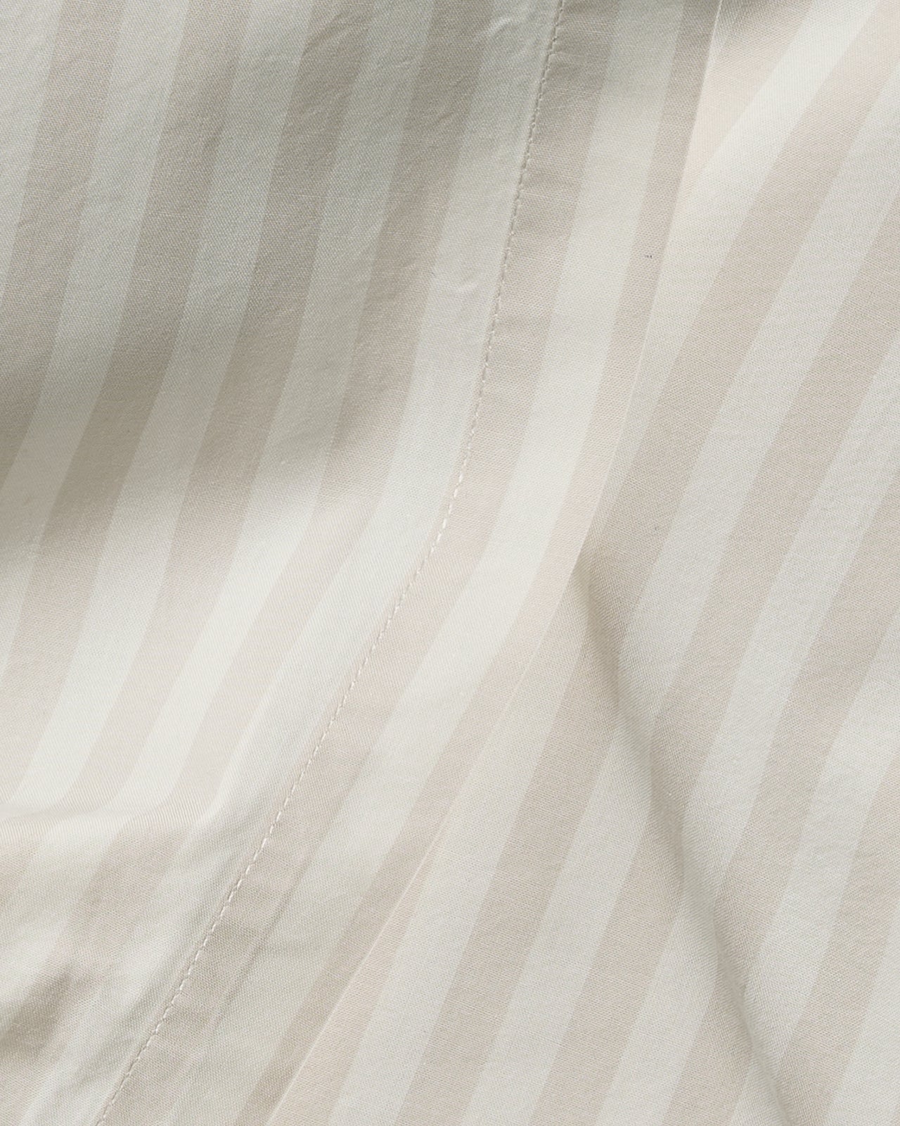 Percale Sheet Set - Bone Stripe K/CK - Image 3