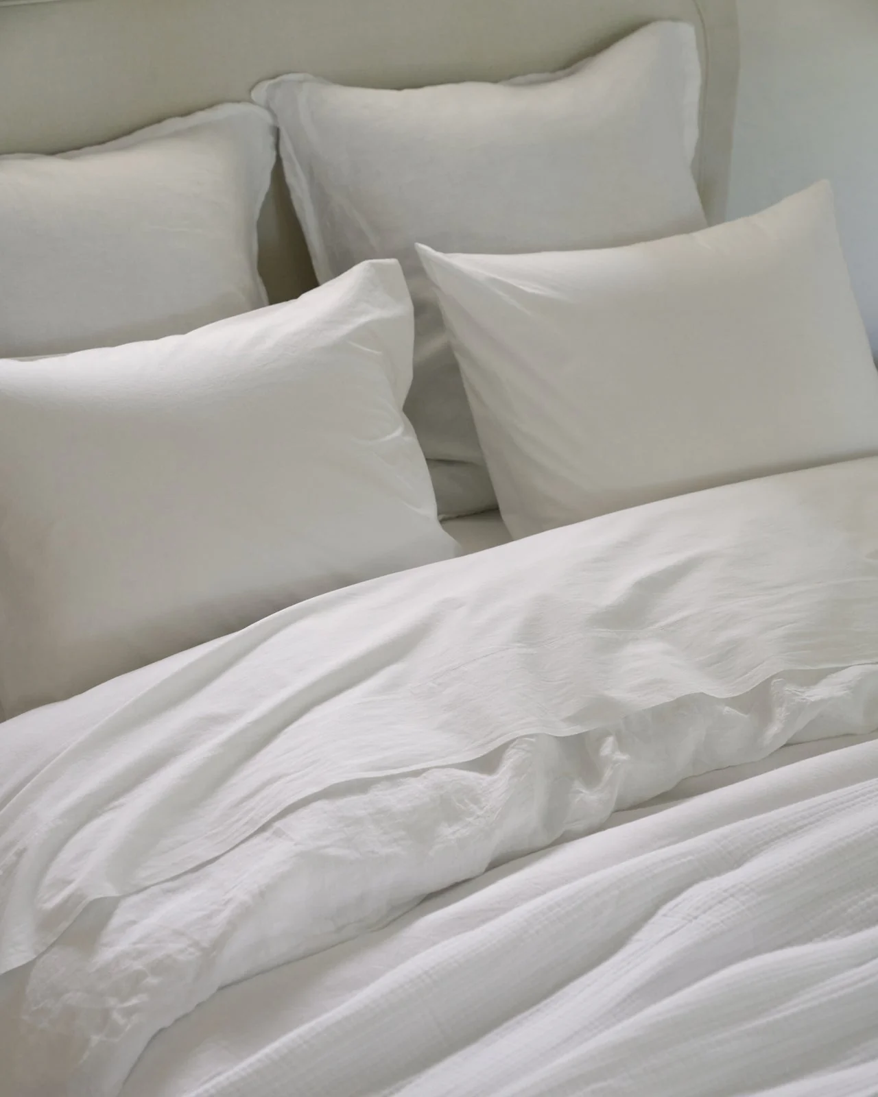 Percale Sheet Set - White TW/XL - Image 2