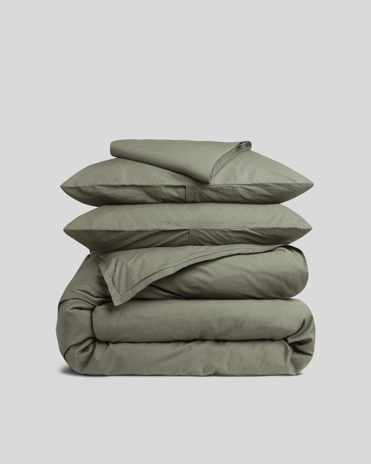 Percale Venice Set - Moss K/CK