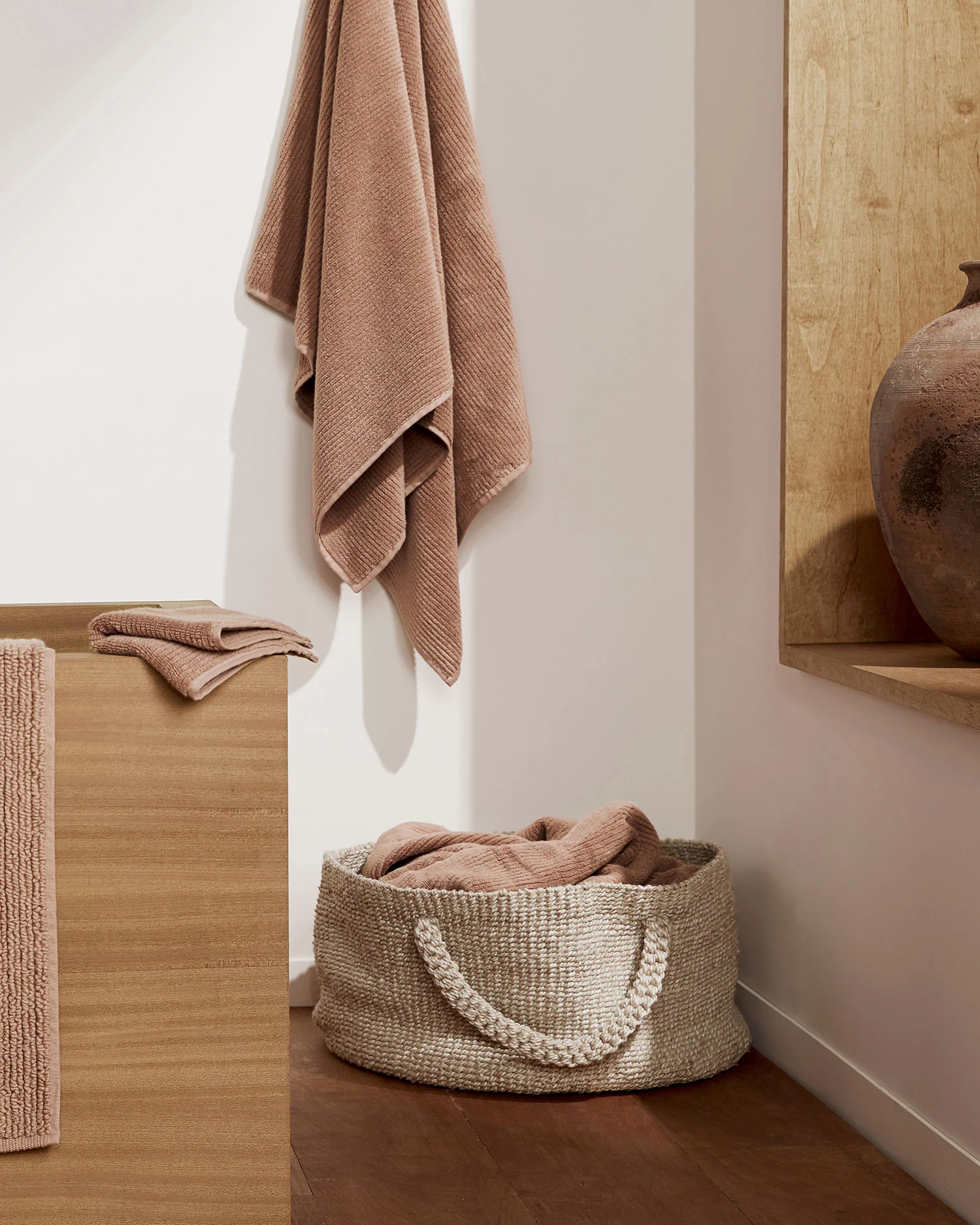 2+2 Soft Rib Bath Bundle - Adobe - Image 2