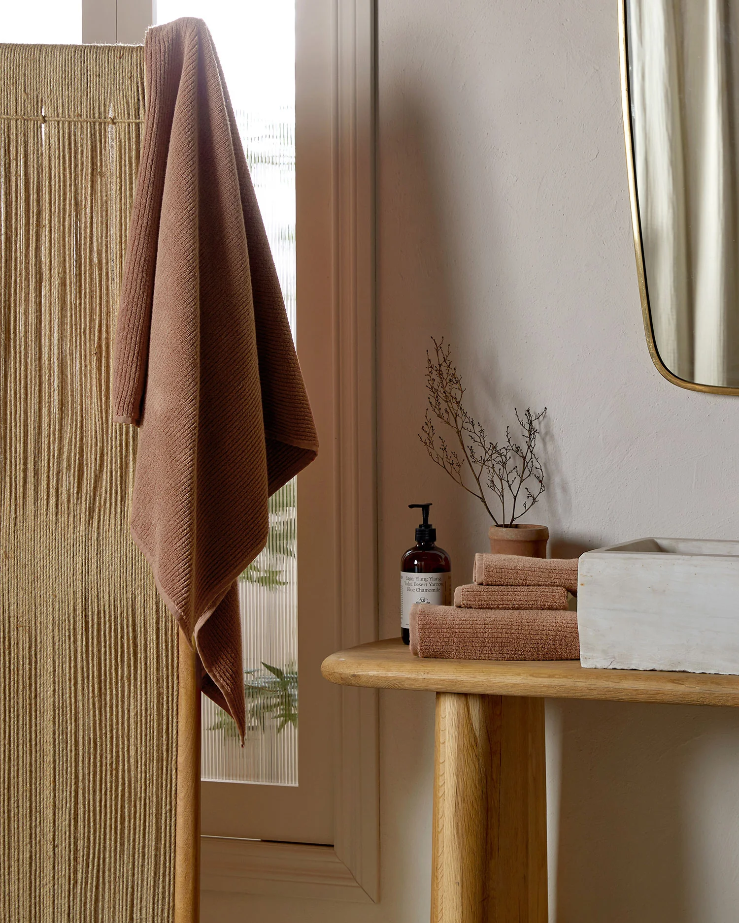 2+2 Soft Rib Bath Bundle - Adobe - Image 5